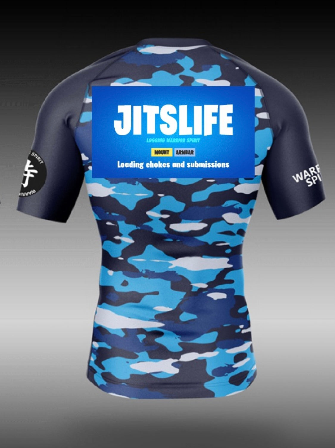 Jitslife Gaming BJJ Jiu Jitsu Rash Guard