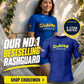 Chokemon Blue BJJ Jiu Jitsu Rash Guard